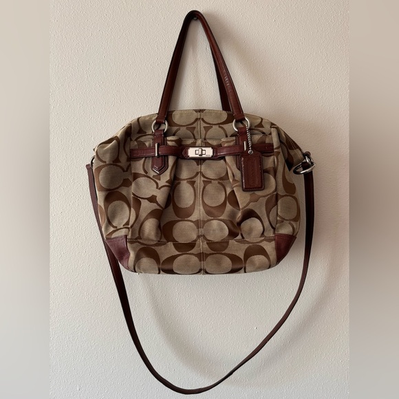 Coach Handbags - Coach Chelsea Signature Reps Emerson North South Satchel